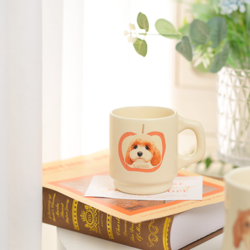 Custom Pet Minimalist Mug | Personalized Ceramic Coffee Cup Gift