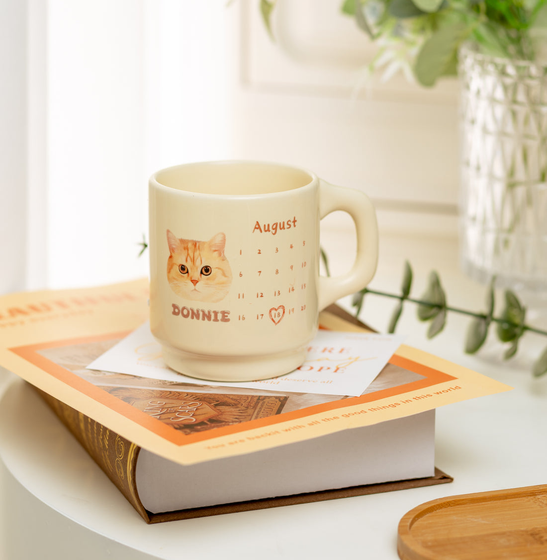 Custom Pet Minimalist Mug | Personalized Ceramic Coffee Cup Gift